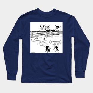 COVID Humour - Herd Immunity Long Sleeve T-Shirt